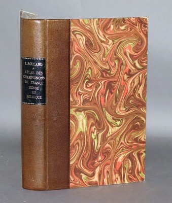 ROLLAND.- Atlas des Champignons.- 1910.- Édition originale ornée de 120 planches en couleurs.