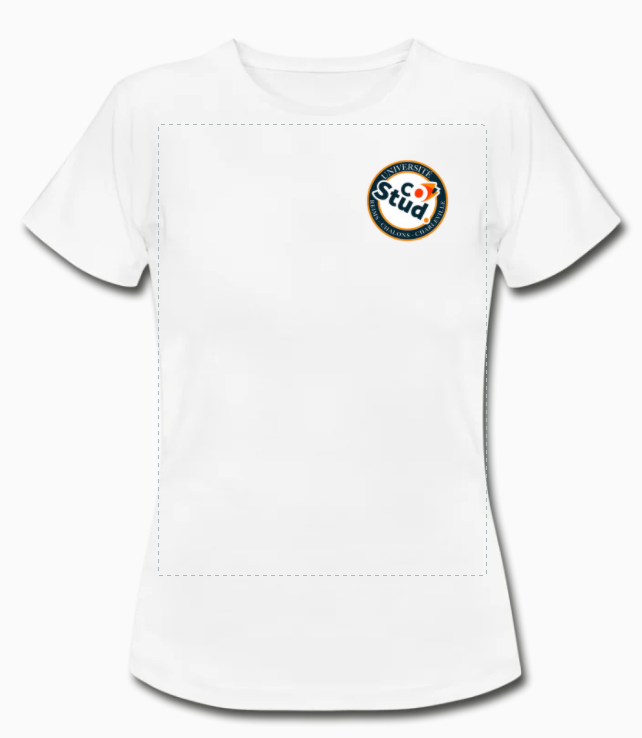 T-shirt Femme Radio Co&#39;Stud