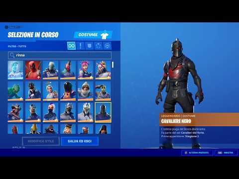 Account  OG Cavaliere Nero