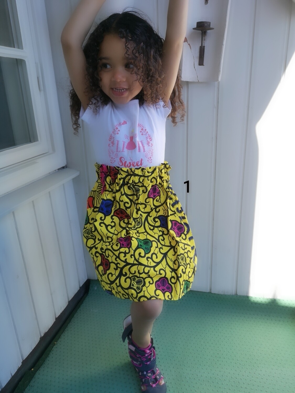 Afro Papperbag Skirt