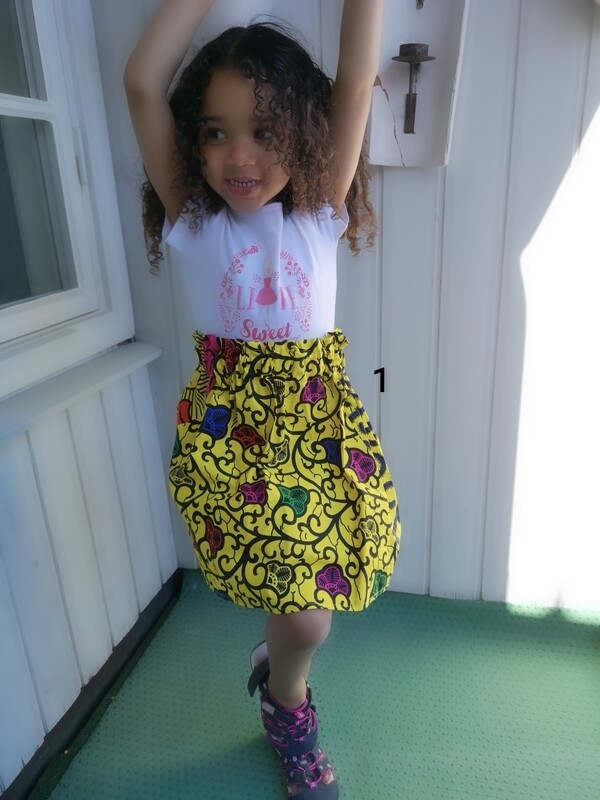 Afro Papperbag Skirt
