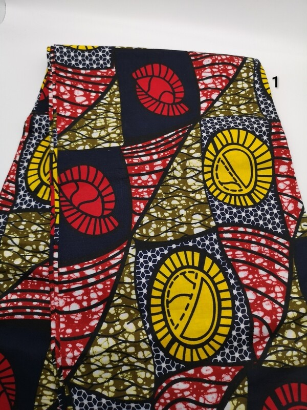 African fabric by 1 yards