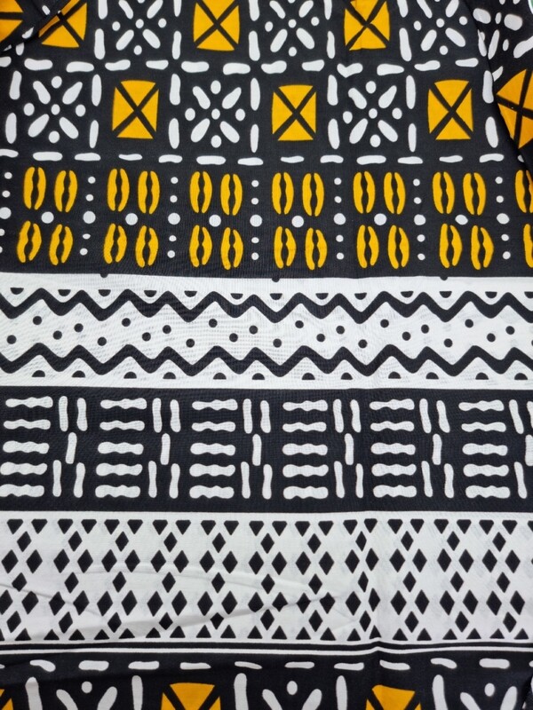 African fabric by 1yard