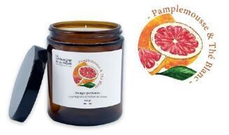 Bougies 180gr PAMPLEMOUSSE & THE BLANC