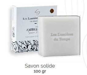 SAVON KARITE 100GR AMBRE NOIRE