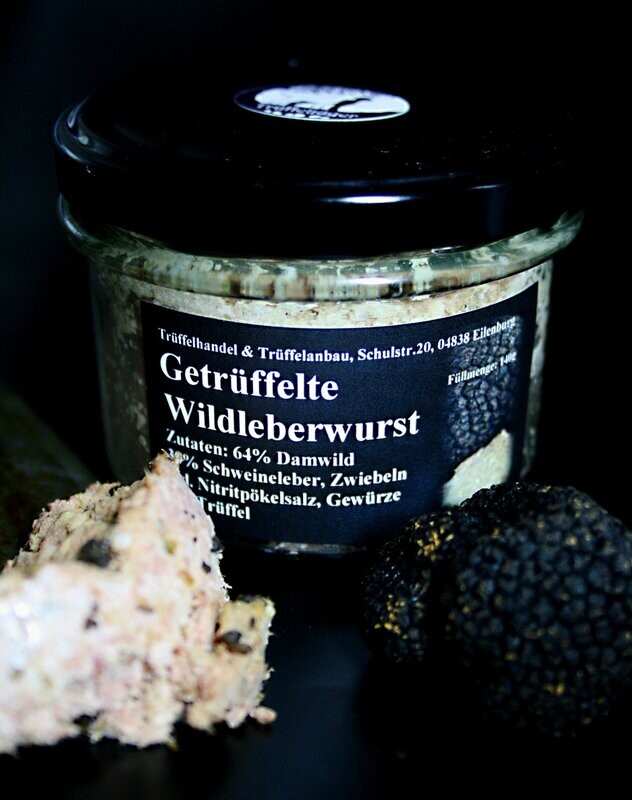 Getrüffelte Wildfleischleberwurst Getrüffelte Wildfleischleberwurst