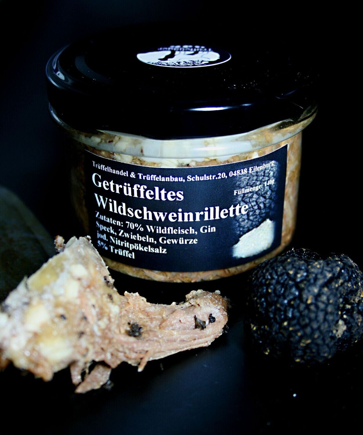 Getrüffeltes Wildschweinrillette