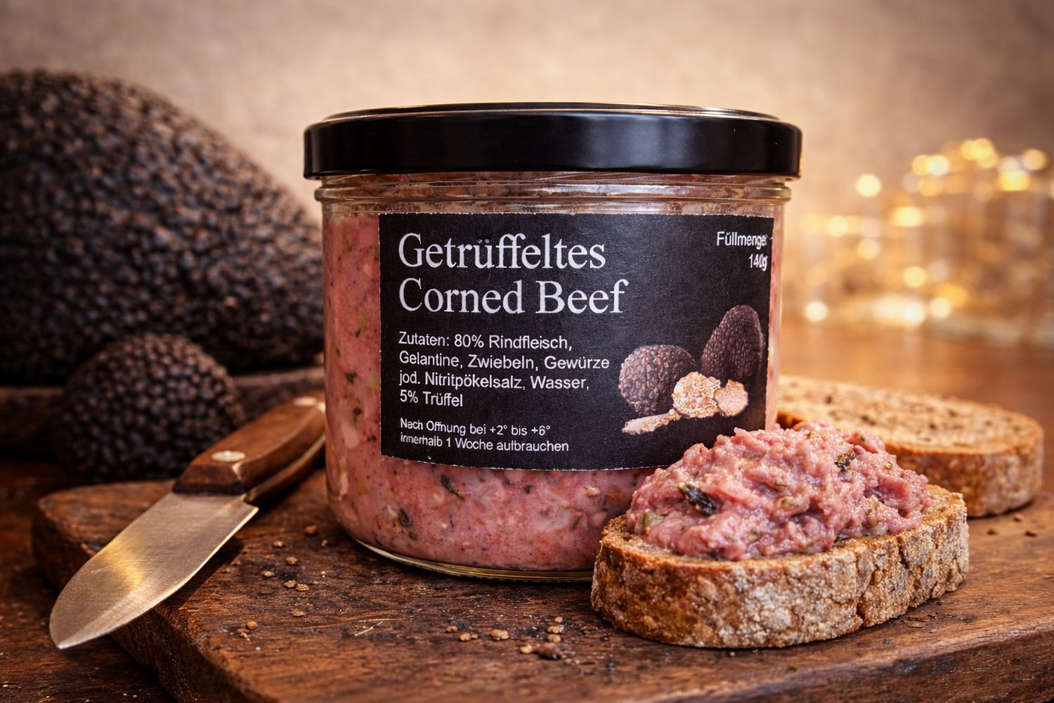 Getrüffeltes Corned Beef