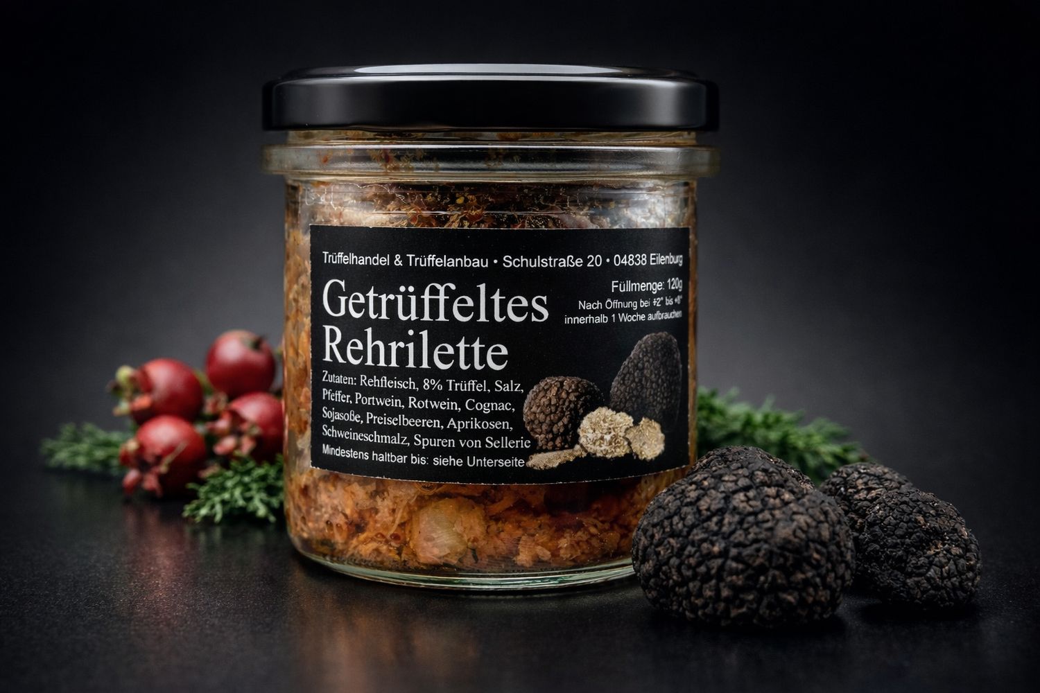 Getrüffeltes Reh Rillette