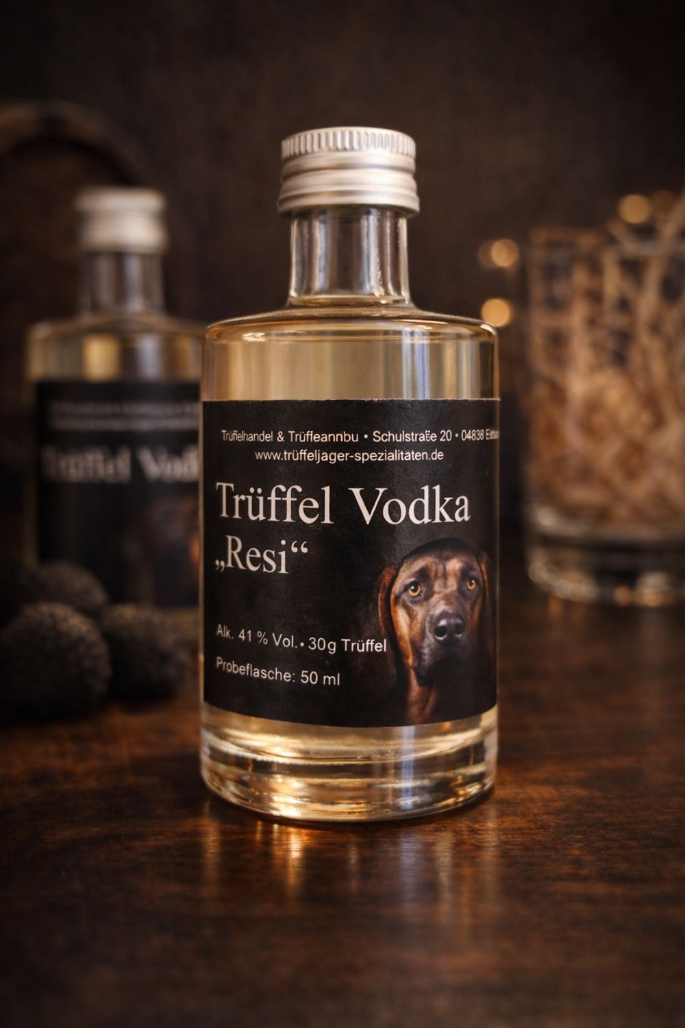 Trüffel Vodka "RESI" - Probeflasche 50ml