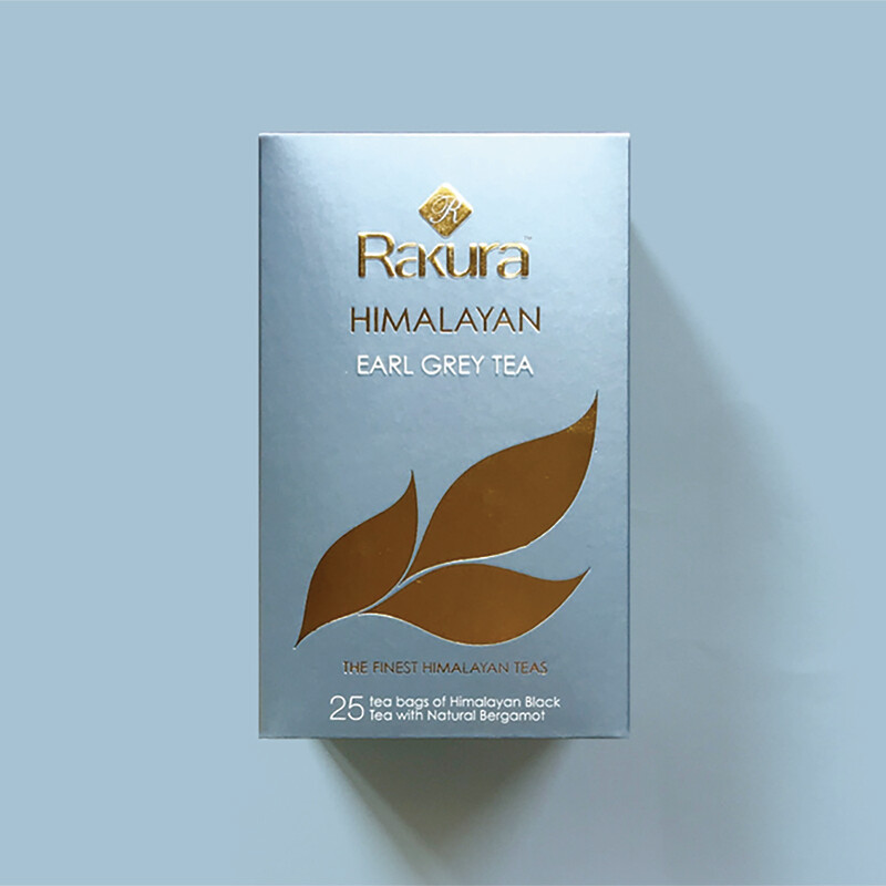 Rakura Himalayan Earl Grey Tea (25 Teabags Per Unit)