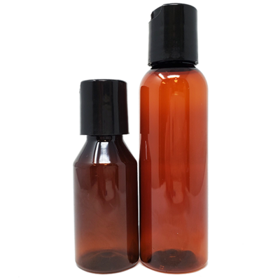 Plastic Bottles with Flip Top Caps