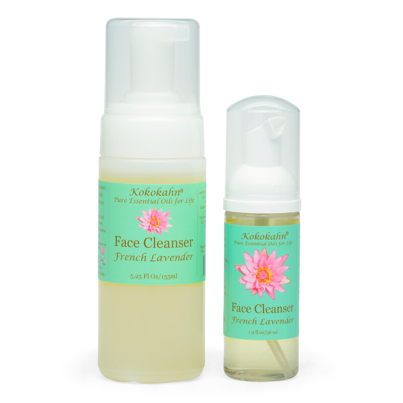 Natural Face Cleanser with Lavender