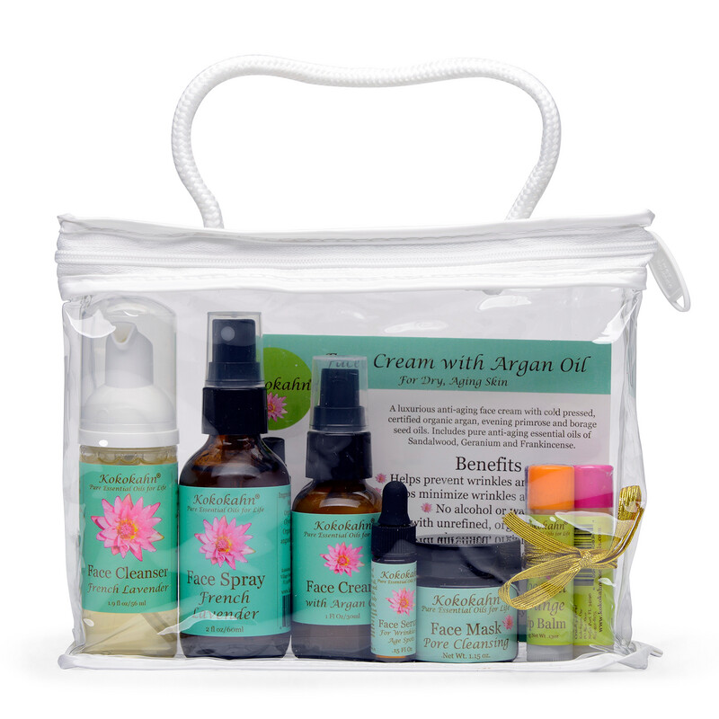 Natural Skin Care Travel Set