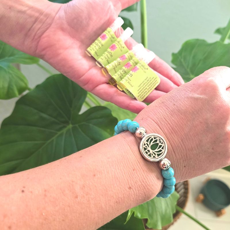 Essential Oil Bracelet Gift Set