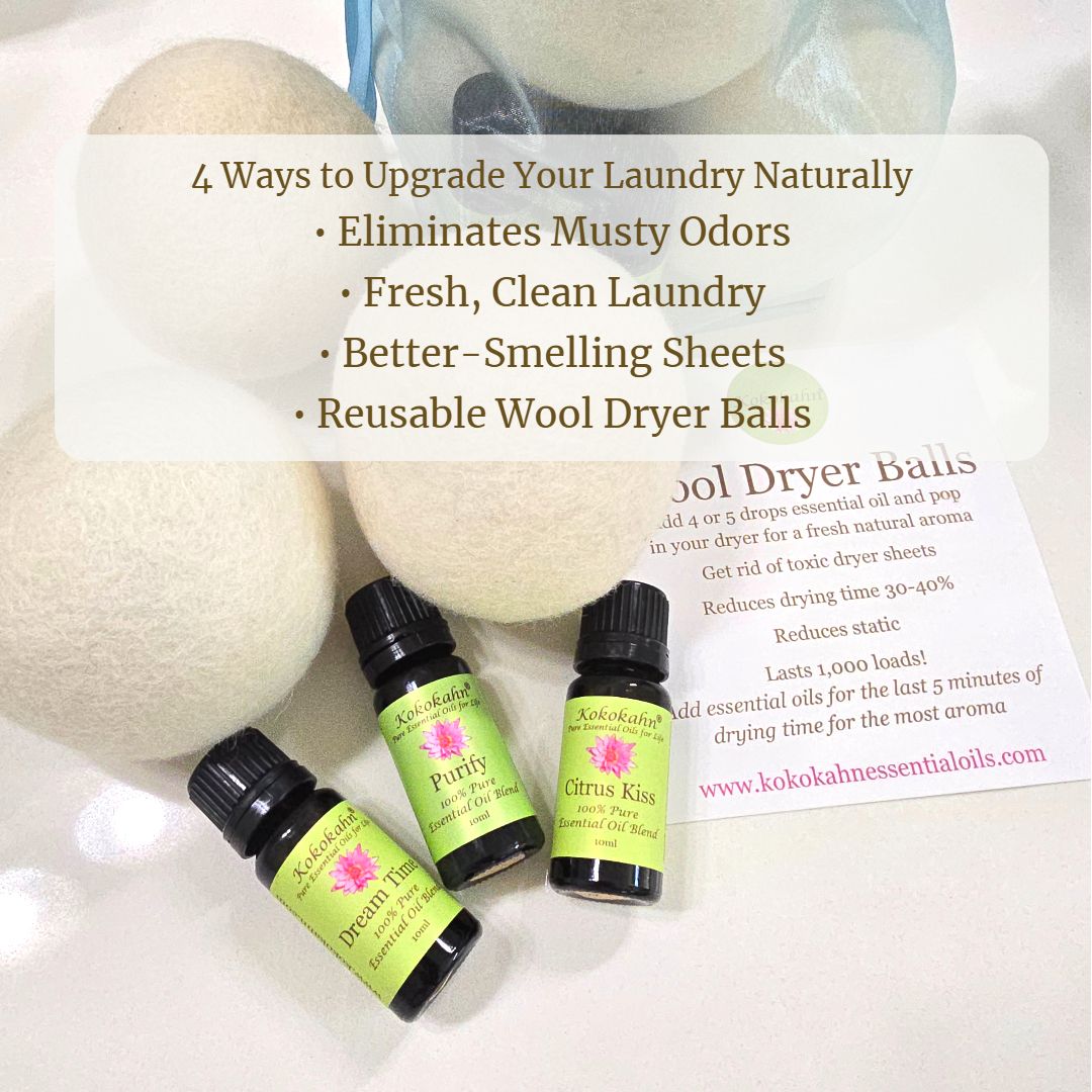 Laundry Odor Reset System with Essential Oils