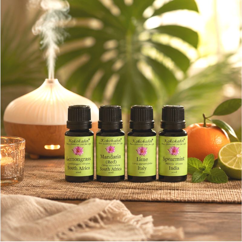 Tropical Mint Breeze Essential Oil Collection