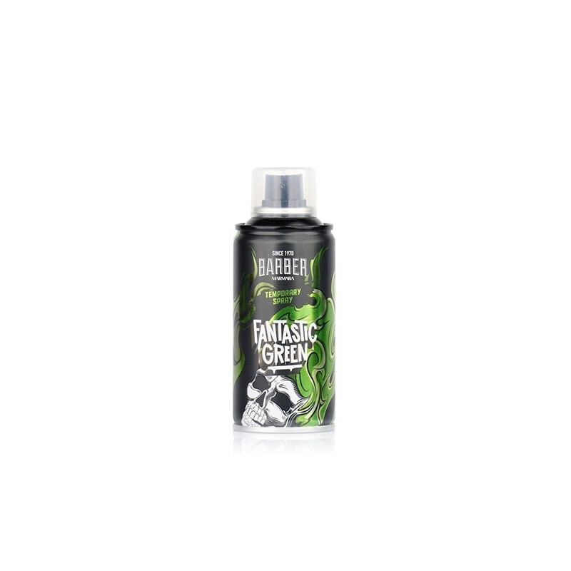 Marmara Barber - Temporary Hair Spray Fantastic Green ml 150