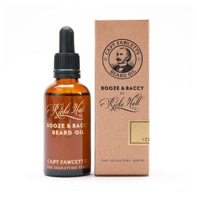 Capt Fawcett- Booze & Baccy Beard Oil ml 50