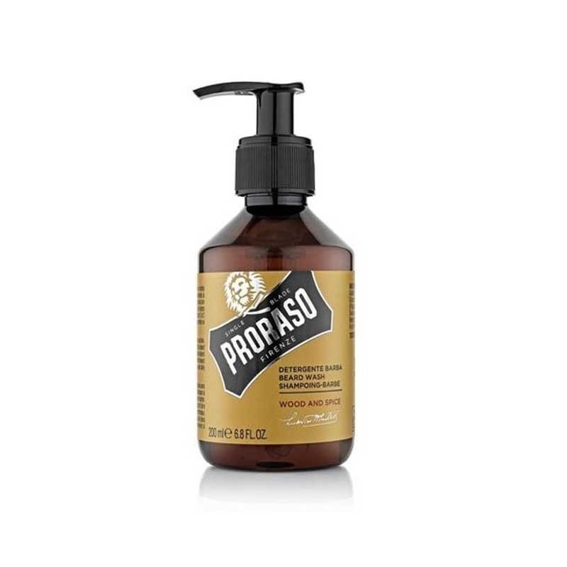 Proraso - Shampoo da barba Wood and Spice 200ml.