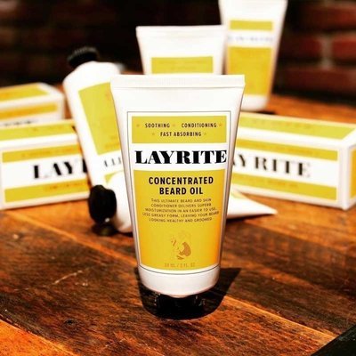 Layrite - Olio da barba concentrato 59ml.