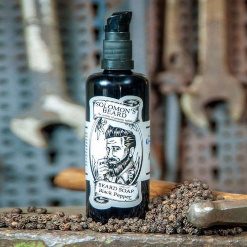 Solomon's Beard - Shampoo per barba Black Pepper 100ml.