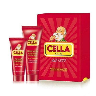 Cella - Kit Crema da Rasatura +Balsamo dopobarba