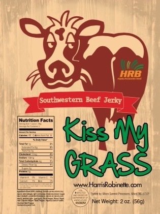 "Kiss My Grass" Beef Jerky 3-Pack Southwestern Bundle