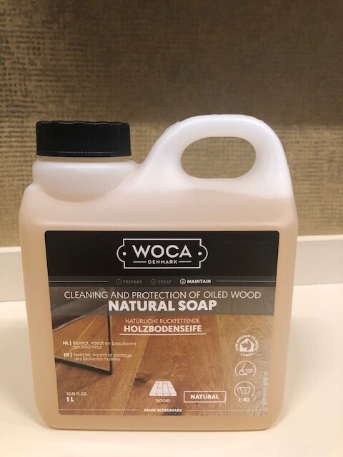 Holzbodenseife natur (1 Liter)