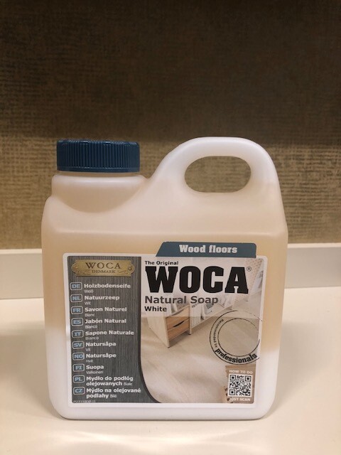 Holzbodenseife weiß (1Liter)