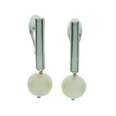 S/S Fresh Water Pearl Earrings