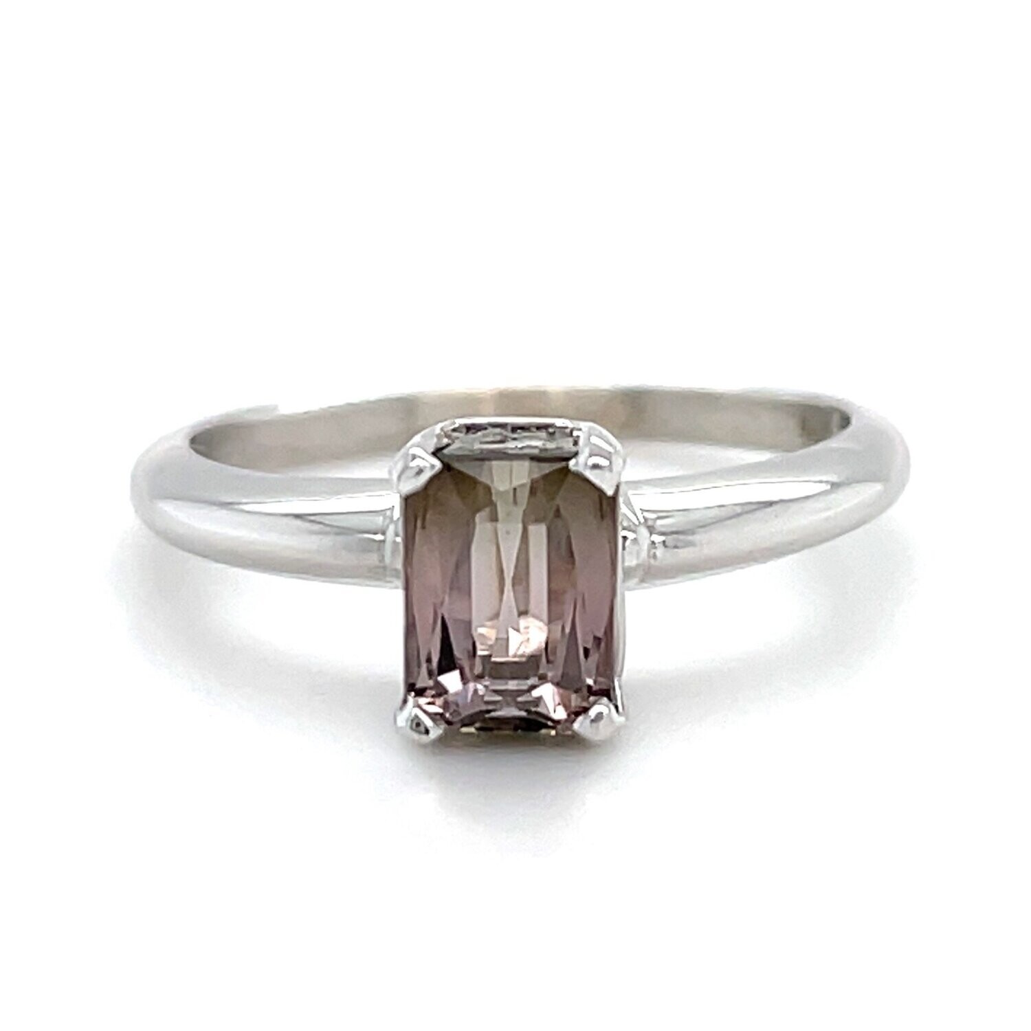 Tourmaline Ring on 14k White Gold