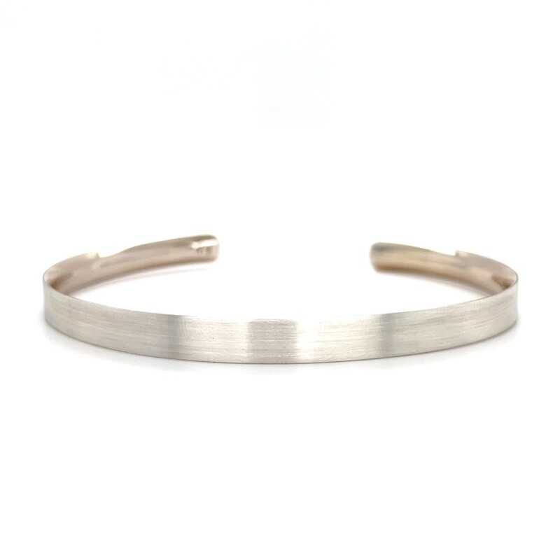 Handmade Comfort Fit Silver Cuff