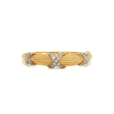 Diamond Bracelet in 14k Yellow Gold — 0.29ctw