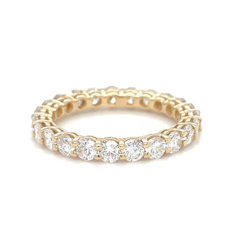 Diamond Eternity Band in 14k Yellow Gold — 1.92ctw