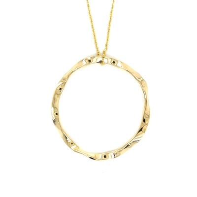 Friendship Necklace in 14k Yellow Gold