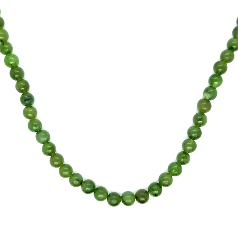 Jadeite Bead Necklace