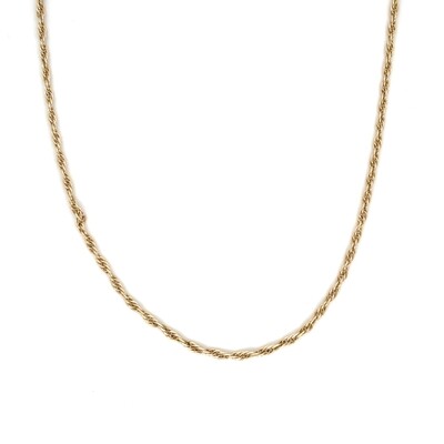 Cable Link Chain in 14k Yellow Gold — 30”