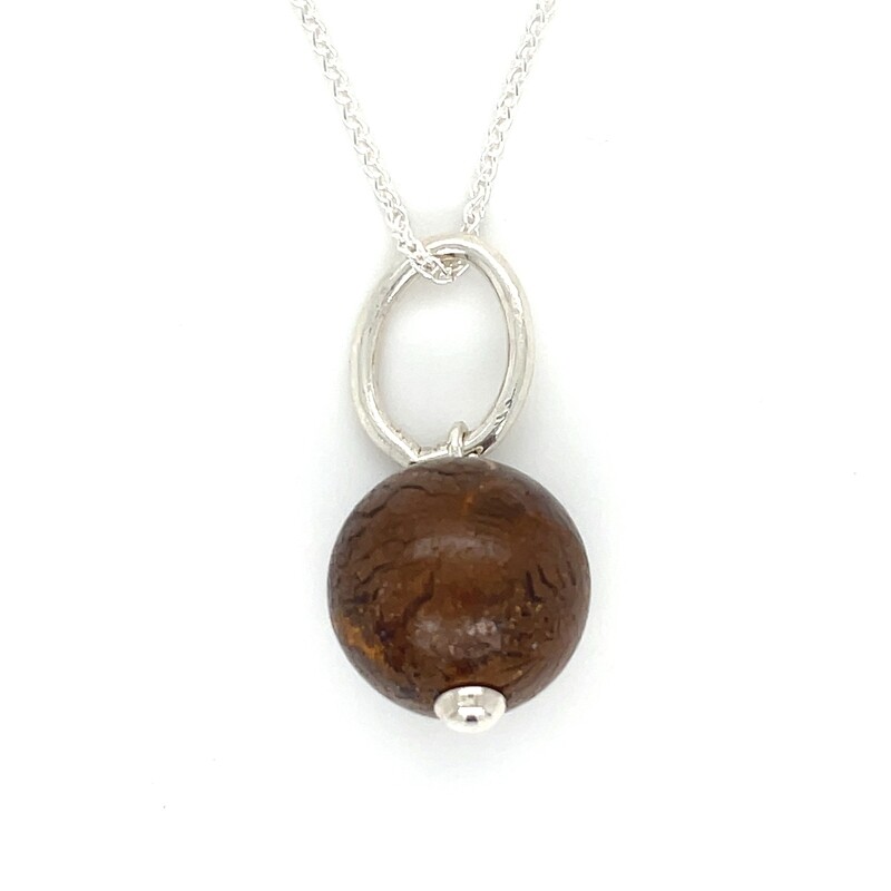 Opal Necklace on Silver