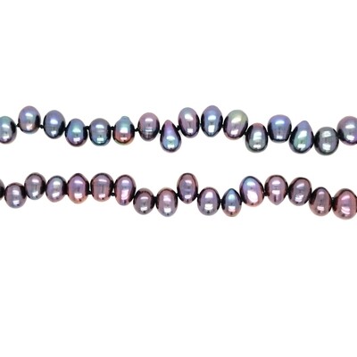 Dyed Freshwater Pearl Endless Necklace — 38”