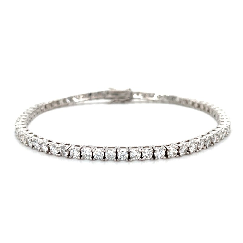 Isabella Diamond Bracelet in 14k White Gold