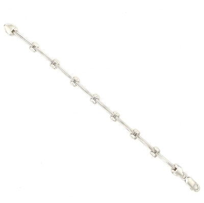 T-Link Bracelet in Silver — 7”