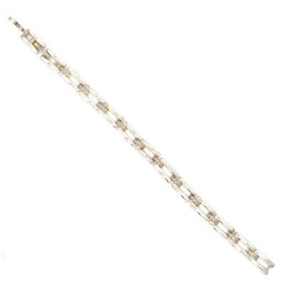 H-Link Bracelet in Silver — 7.5”
