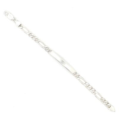ID Bracelet in Silver — 7.5”