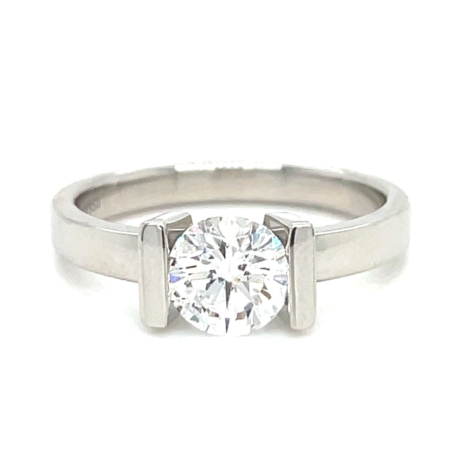 Diamond Misty Ring in Platinum — 1.07CT