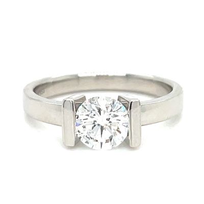 Diamond Misty Ring in Platinum — 1.07CT