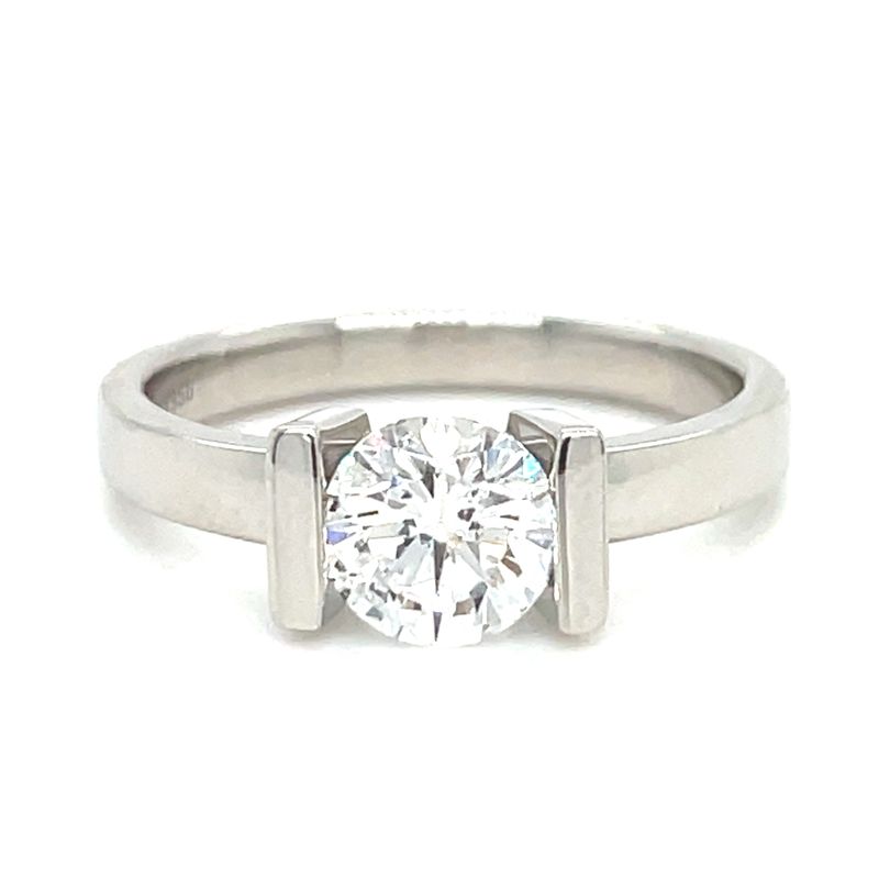 Diamond Misty Ring in Platinum — 1.07CT