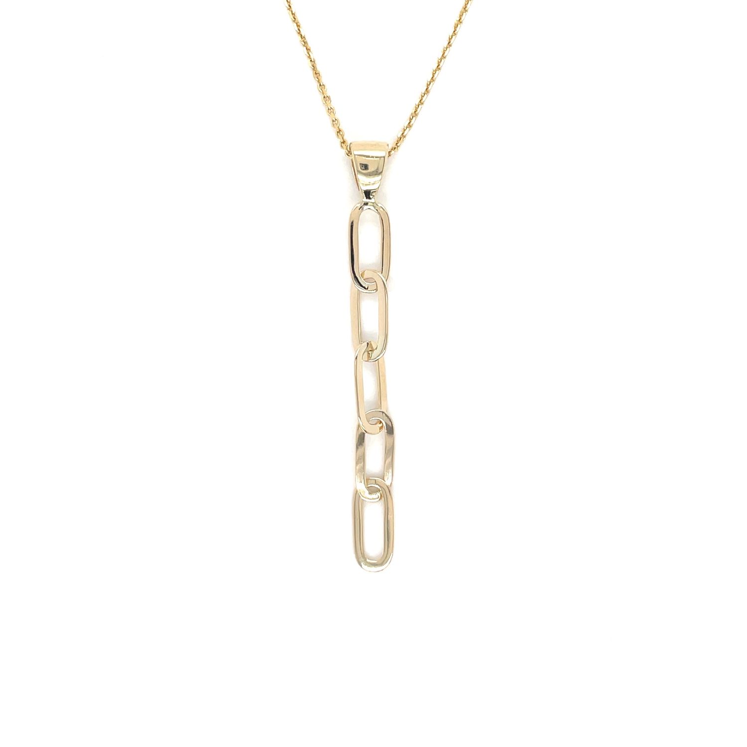 Ezio Handmade Pendant on 14k Yellow Gold