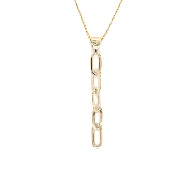 Ezio Handmade Pendant on 14k Yellow Gold