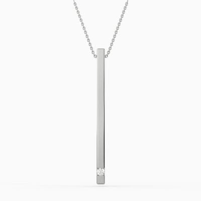 Diamond Sleek Necklace